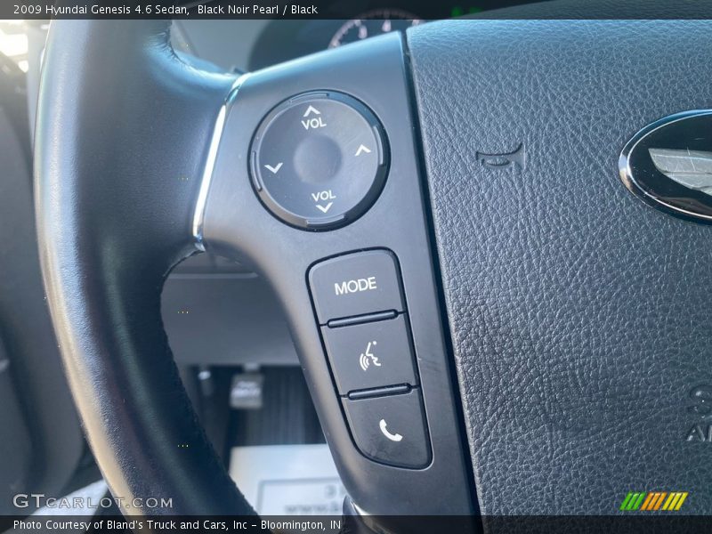 Black Noir Pearl / Black 2009 Hyundai Genesis 4.6 Sedan