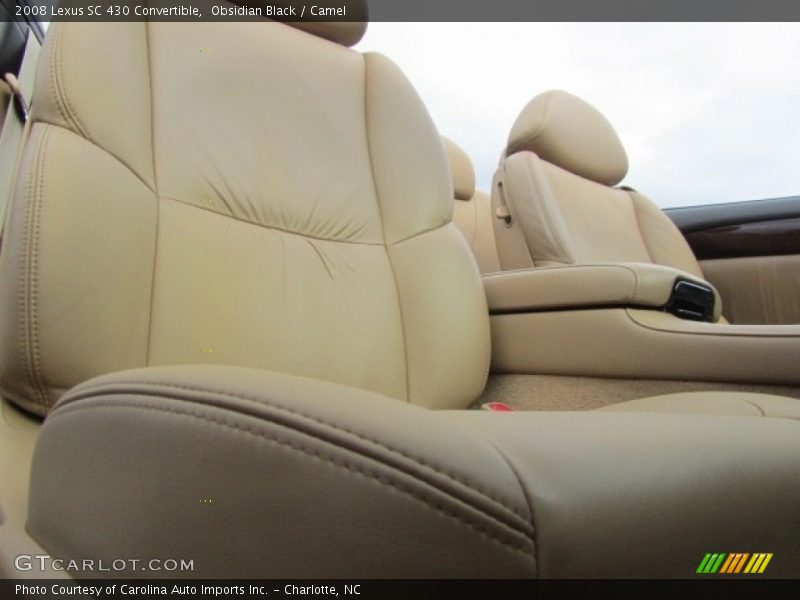 Obsidian Black / Camel 2008 Lexus SC 430 Convertible
