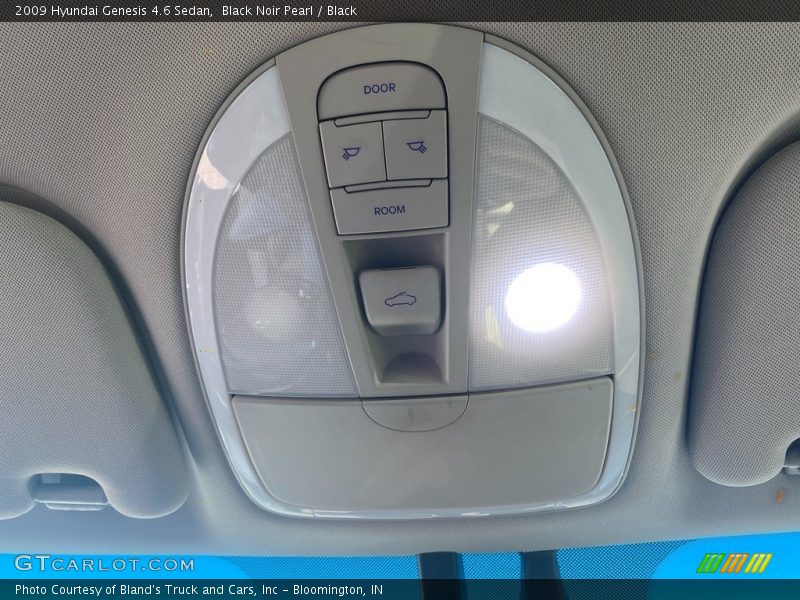 Black Noir Pearl / Black 2009 Hyundai Genesis 4.6 Sedan