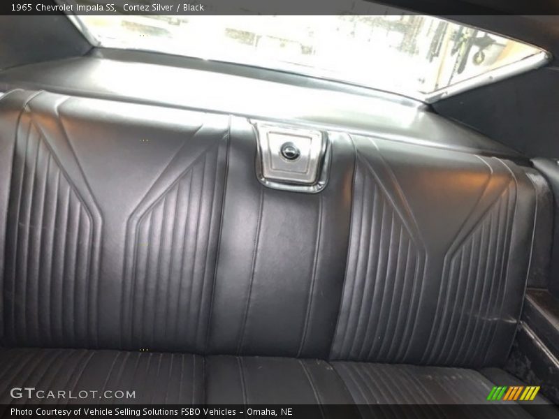 Rear Seat of 1965 Impala SS