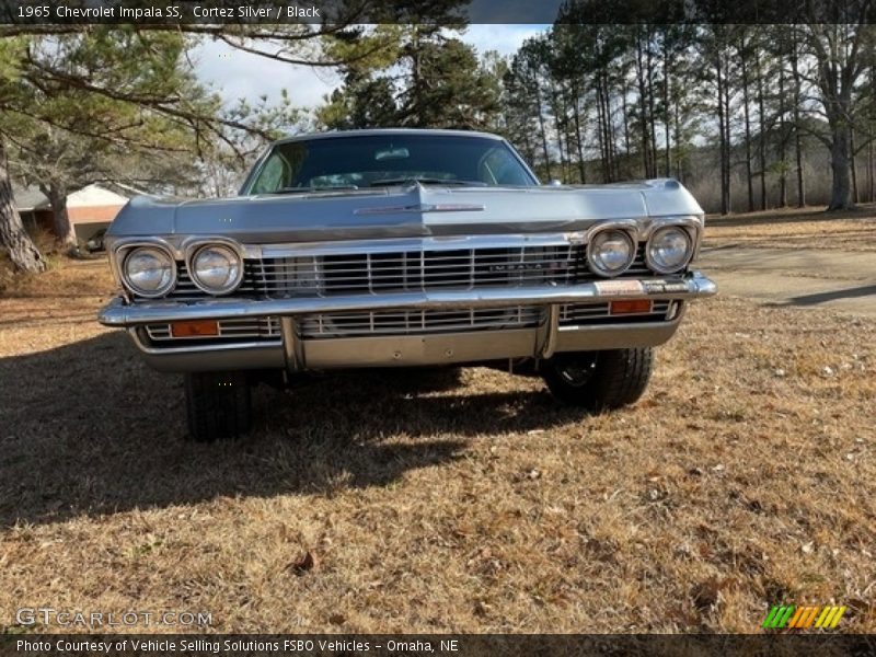 Cortez Silver / Black 1965 Chevrolet Impala SS