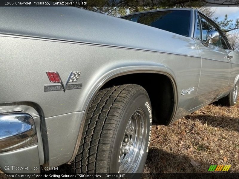 Cortez Silver / Black 1965 Chevrolet Impala SS