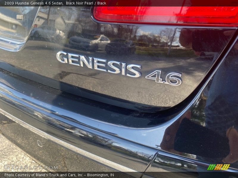 Black Noir Pearl / Black 2009 Hyundai Genesis 4.6 Sedan