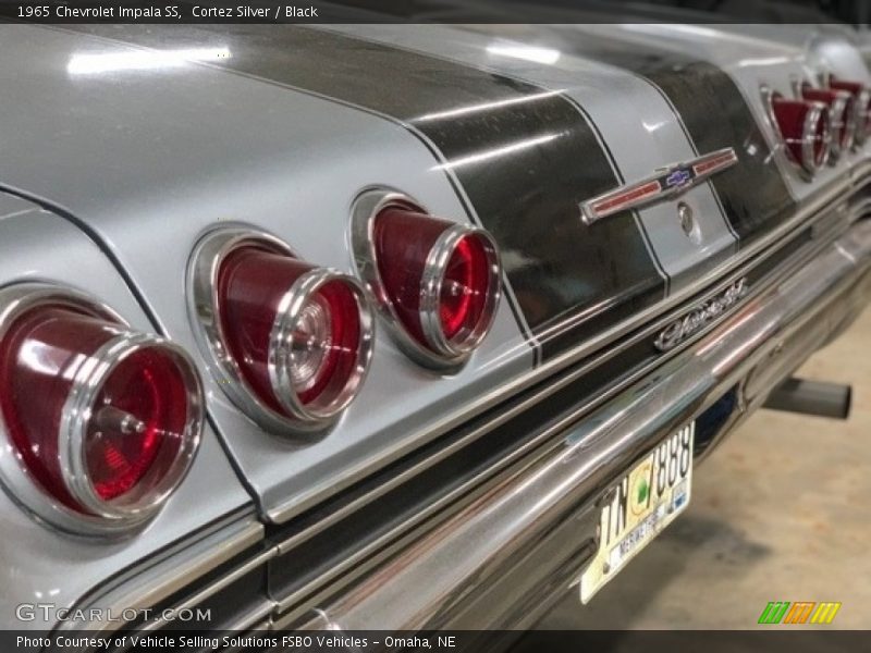 Cortez Silver / Black 1965 Chevrolet Impala SS