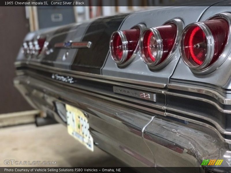 Cortez Silver / Black 1965 Chevrolet Impala SS