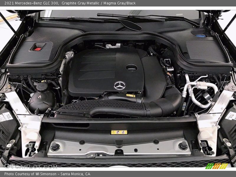 Graphite Gray Metallic / Magma Gray/Black 2021 Mercedes-Benz GLC 300