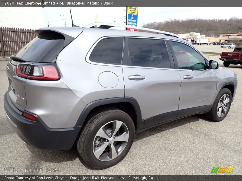 Billet Silver Metallic / Black 2020 Jeep Cherokee Limited 4x4
