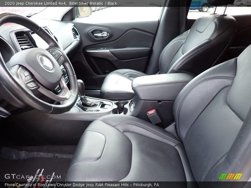 Billet Silver Metallic / Black 2020 Jeep Cherokee Limited 4x4