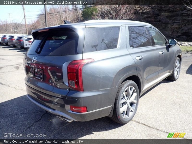 Steel Graphite / Black 2021 Hyundai Palisade Limited AWD