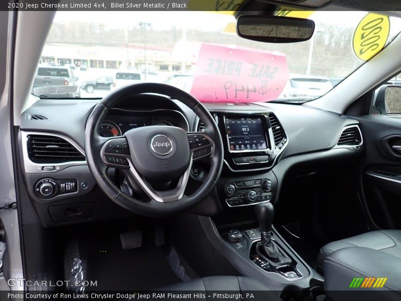 Billet Silver Metallic / Black 2020 Jeep Cherokee Limited 4x4