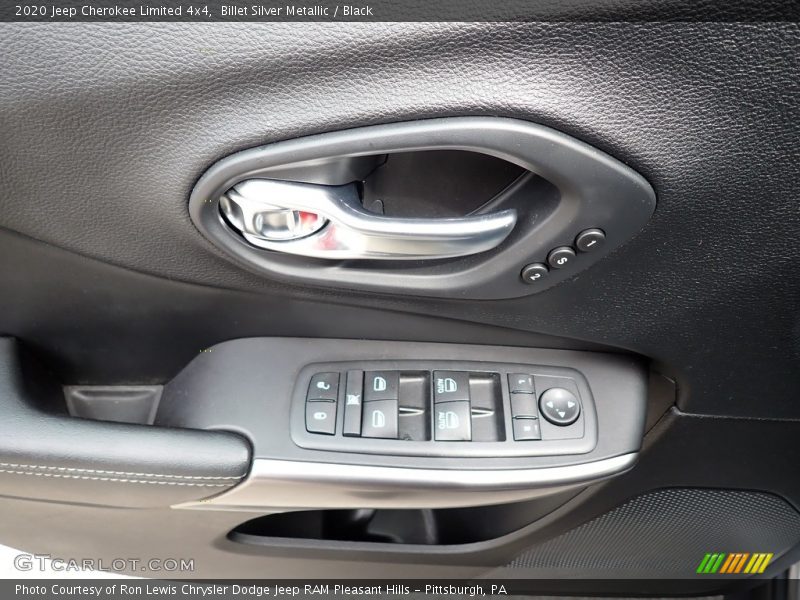 Billet Silver Metallic / Black 2020 Jeep Cherokee Limited 4x4