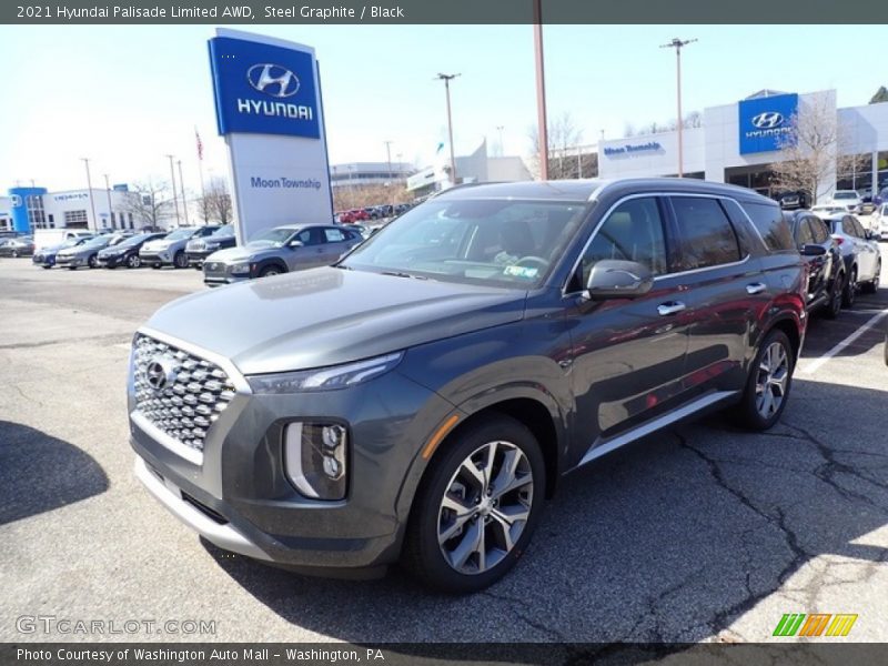Steel Graphite / Black 2021 Hyundai Palisade Limited AWD