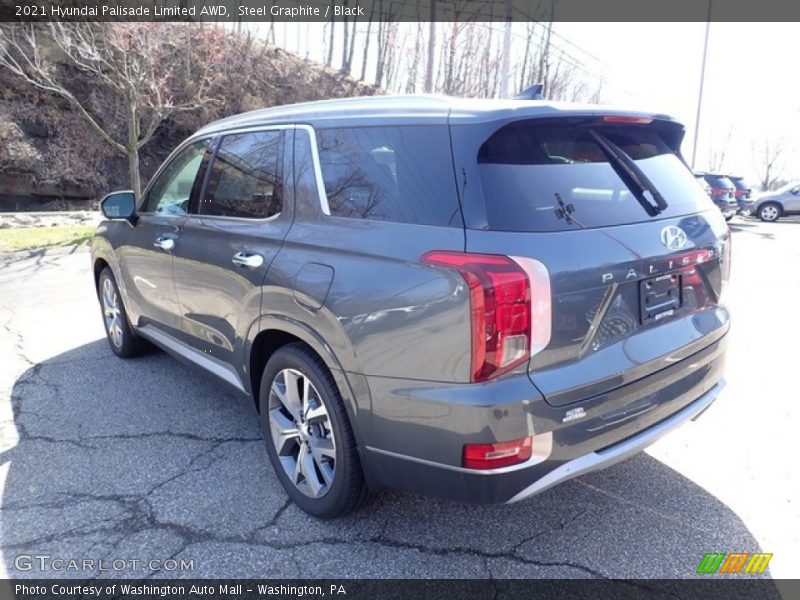 Steel Graphite / Black 2021 Hyundai Palisade Limited AWD