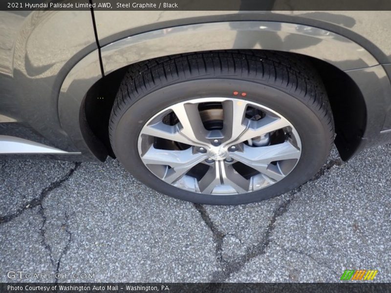 Steel Graphite / Black 2021 Hyundai Palisade Limited AWD