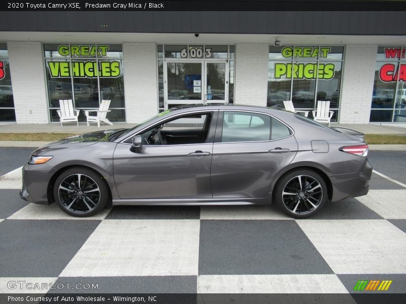Predawn Gray Mica / Black 2020 Toyota Camry XSE
