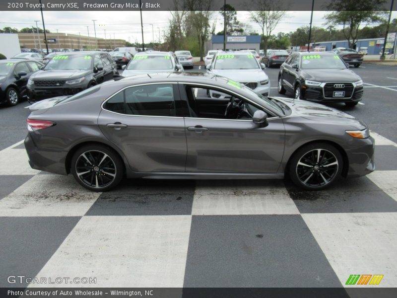Predawn Gray Mica / Black 2020 Toyota Camry XSE