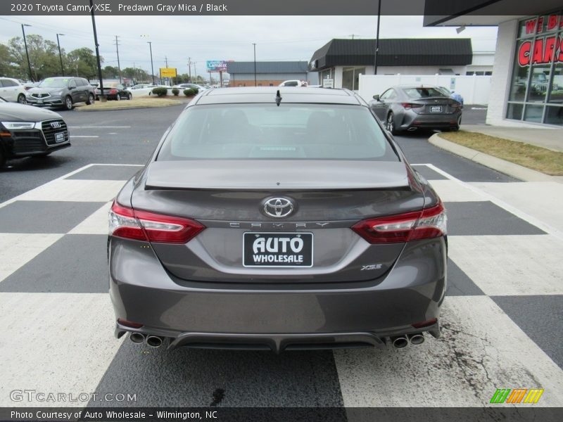 Predawn Gray Mica / Black 2020 Toyota Camry XSE