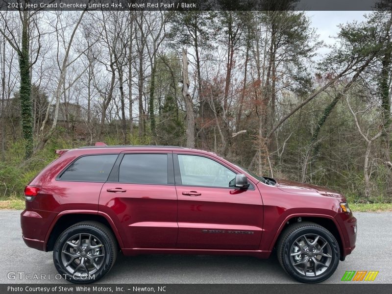  2021 Grand Cherokee Limited 4x4 Velvet Red Pearl