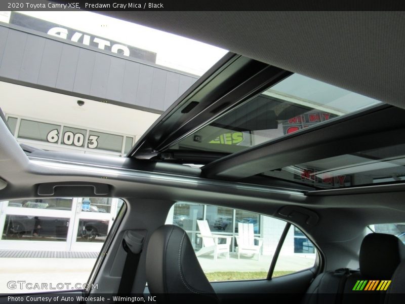 Predawn Gray Mica / Black 2020 Toyota Camry XSE