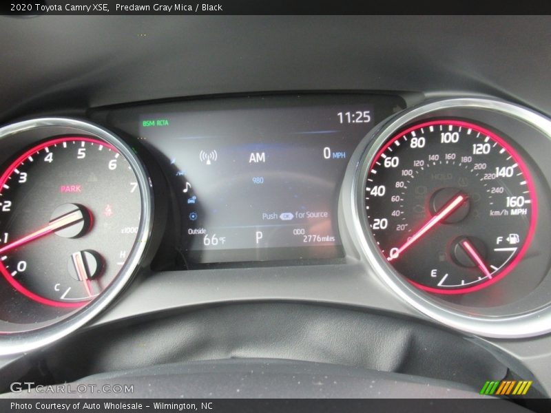 Predawn Gray Mica / Black 2020 Toyota Camry XSE