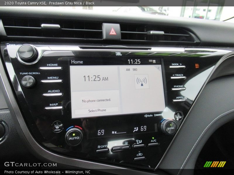 Predawn Gray Mica / Black 2020 Toyota Camry XSE