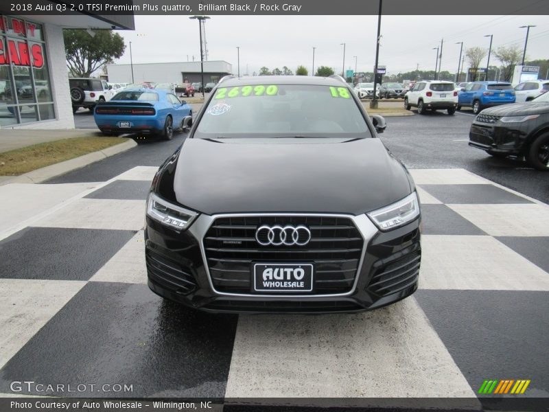 Brilliant Black / Rock Gray 2018 Audi Q3 2.0 TFSI Premium Plus quattro