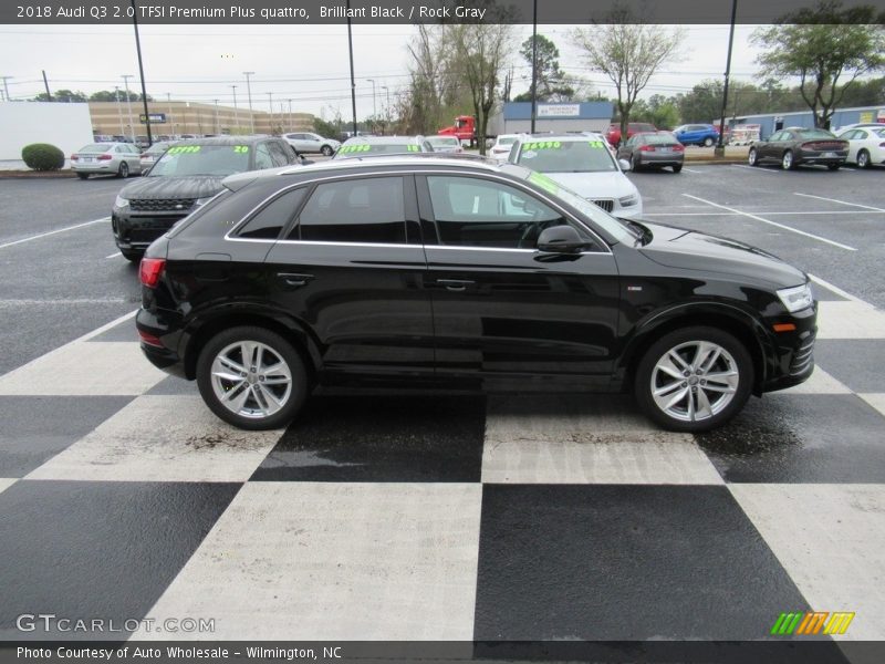 Brilliant Black / Rock Gray 2018 Audi Q3 2.0 TFSI Premium Plus quattro