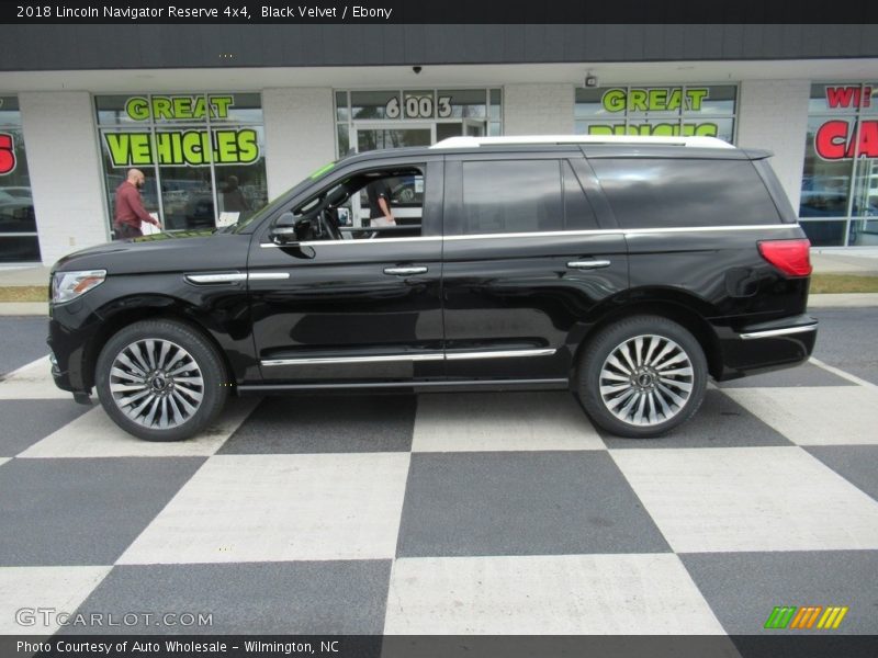 Black Velvet / Ebony 2018 Lincoln Navigator Reserve 4x4