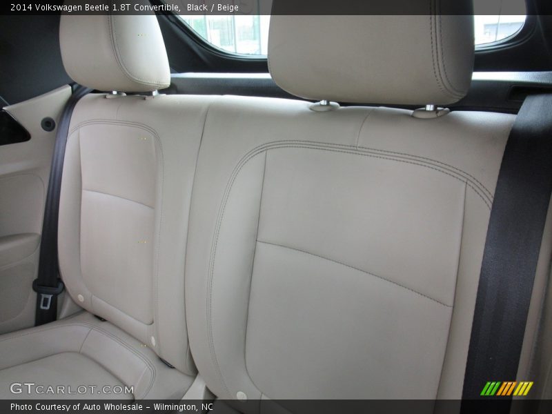 Black / Beige 2014 Volkswagen Beetle 1.8T Convertible