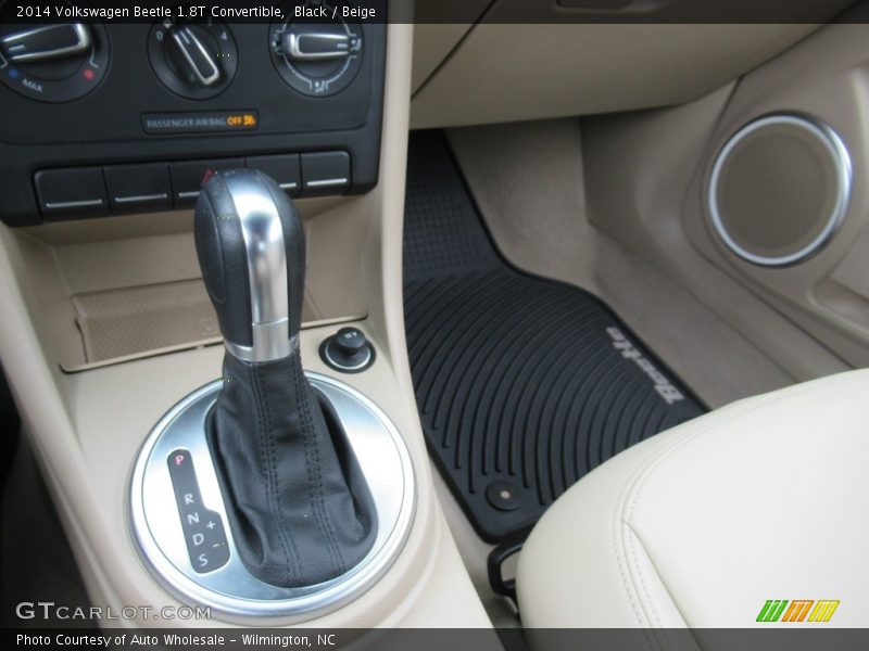 Black / Beige 2014 Volkswagen Beetle 1.8T Convertible
