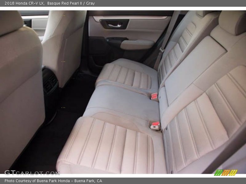 Basque Red Pearl II / Gray 2018 Honda CR-V LX