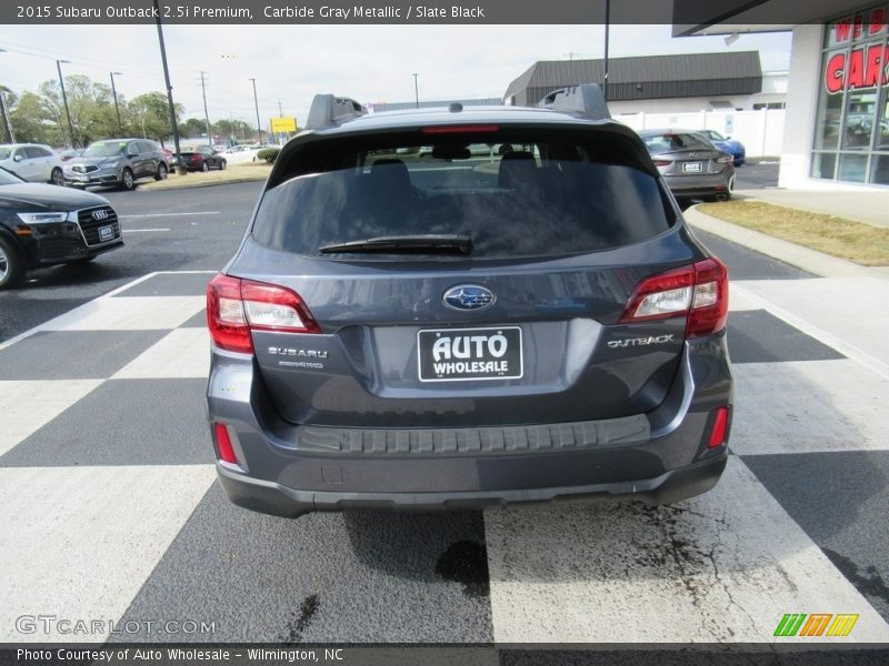 Carbide Gray Metallic / Slate Black 2015 Subaru Outback 2.5i Premium