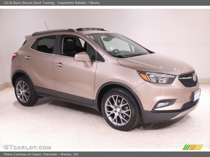Coppertino Metallic / Ebony 2018 Buick Encore Sport Touring