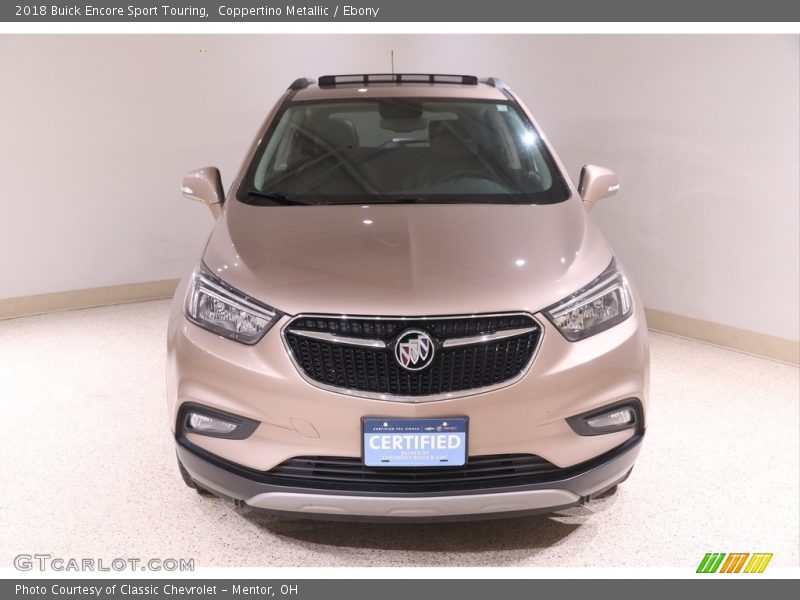 Coppertino Metallic / Ebony 2018 Buick Encore Sport Touring