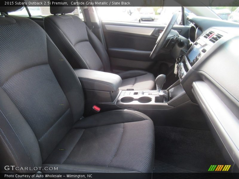 Carbide Gray Metallic / Slate Black 2015 Subaru Outback 2.5i Premium