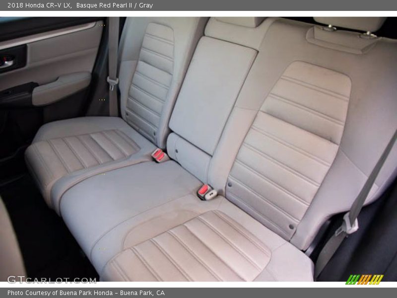 Basque Red Pearl II / Gray 2018 Honda CR-V LX