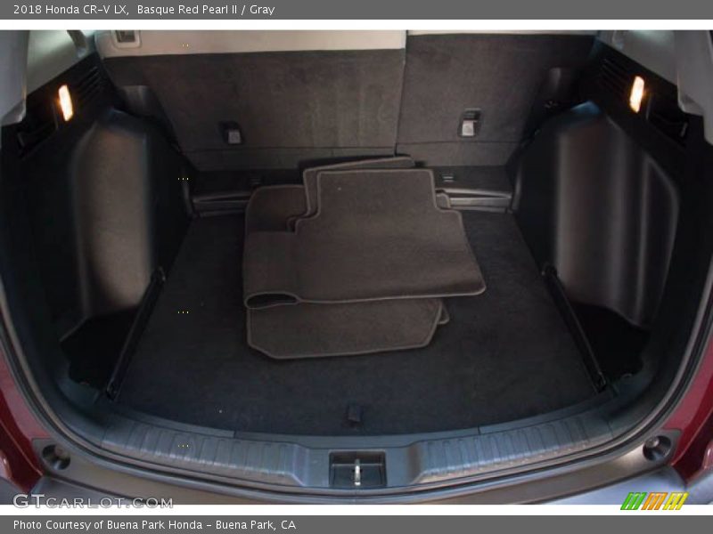 Basque Red Pearl II / Gray 2018 Honda CR-V LX