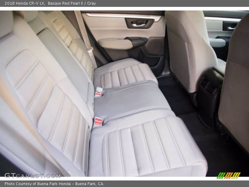 Basque Red Pearl II / Gray 2018 Honda CR-V LX