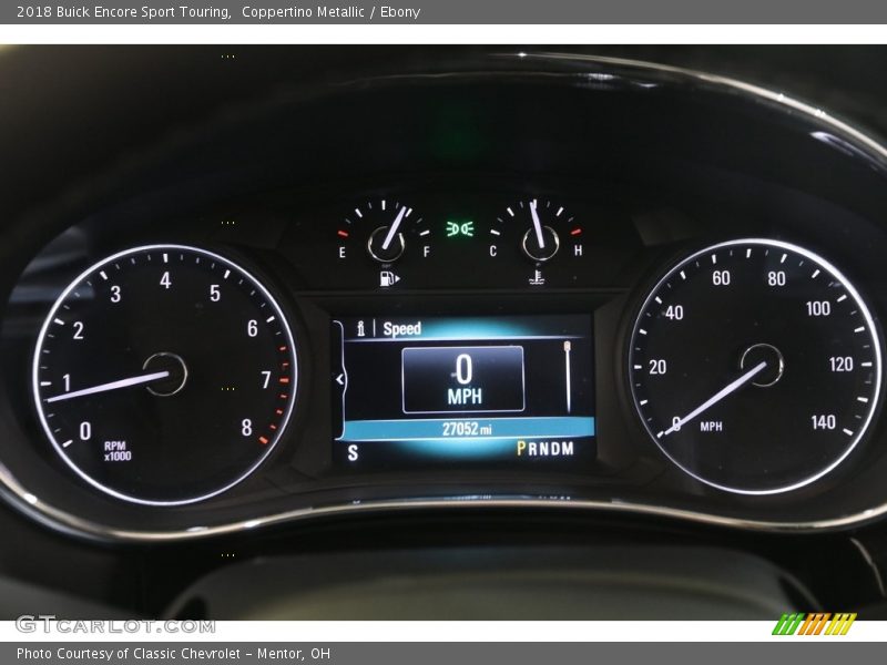 Coppertino Metallic / Ebony 2018 Buick Encore Sport Touring