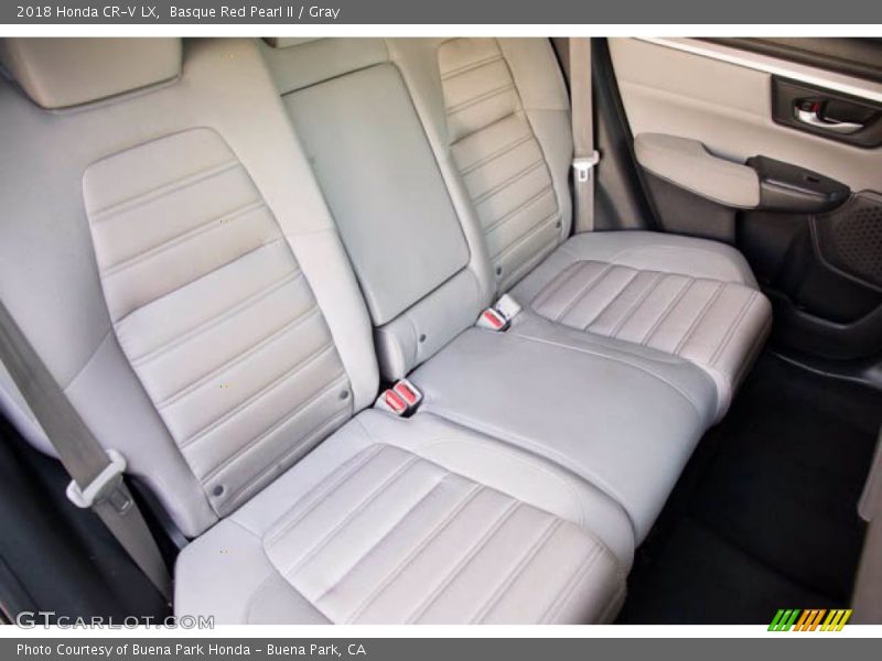 Basque Red Pearl II / Gray 2018 Honda CR-V LX
