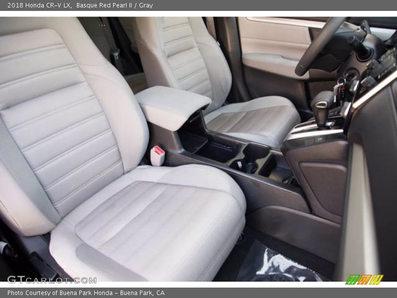 Basque Red Pearl II / Gray 2018 Honda CR-V LX