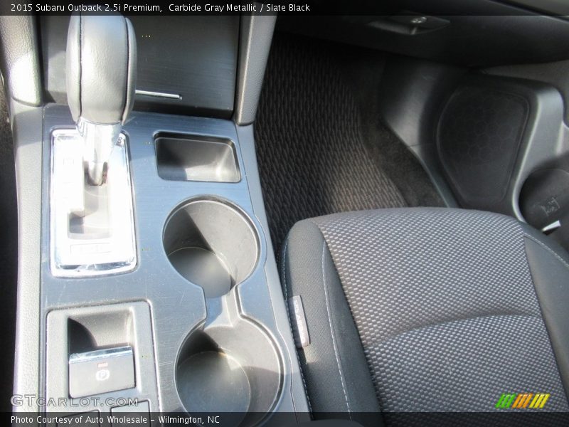Carbide Gray Metallic / Slate Black 2015 Subaru Outback 2.5i Premium