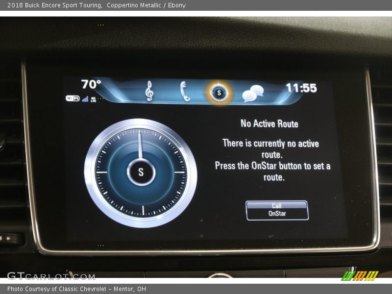 Coppertino Metallic / Ebony 2018 Buick Encore Sport Touring