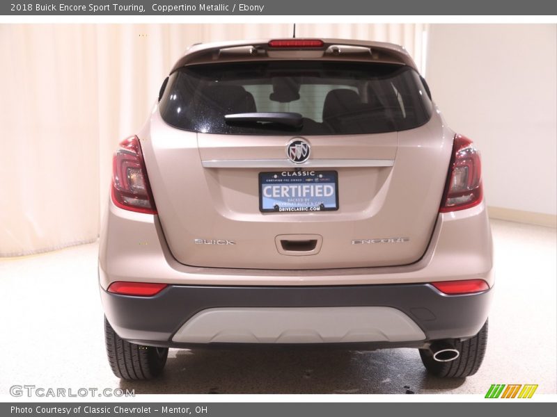 Coppertino Metallic / Ebony 2018 Buick Encore Sport Touring