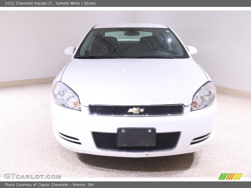 Summit White / Ebony 2012 Chevrolet Impala LT