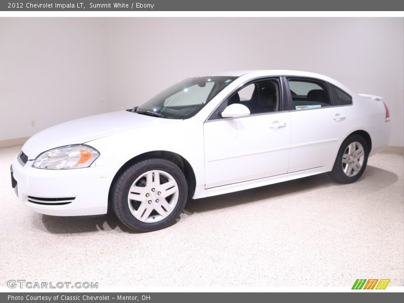 Summit White / Ebony 2012 Chevrolet Impala LT