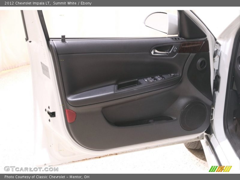 Summit White / Ebony 2012 Chevrolet Impala LT