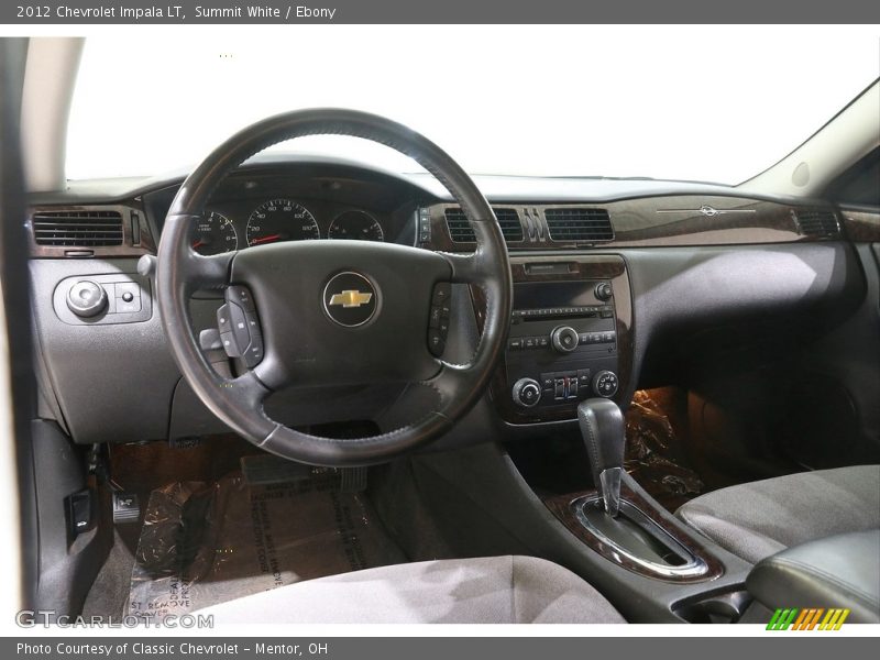 Summit White / Ebony 2012 Chevrolet Impala LT