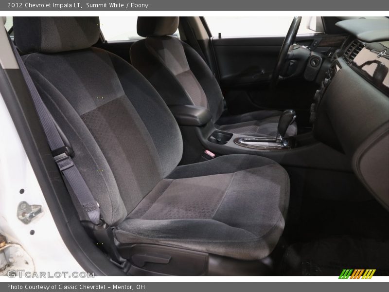 Summit White / Ebony 2012 Chevrolet Impala LT
