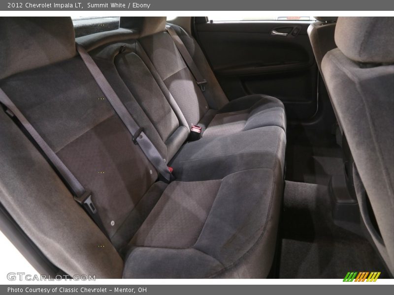 Summit White / Ebony 2012 Chevrolet Impala LT